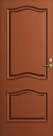 דלת פנים מעץ מלא בעלת חריטה קמורה לתחושה יותר אומנותית או לשילוב מוצלח עם חלל פנים בעיצוב קלאסי.  דלתות באשדוד והסביבה